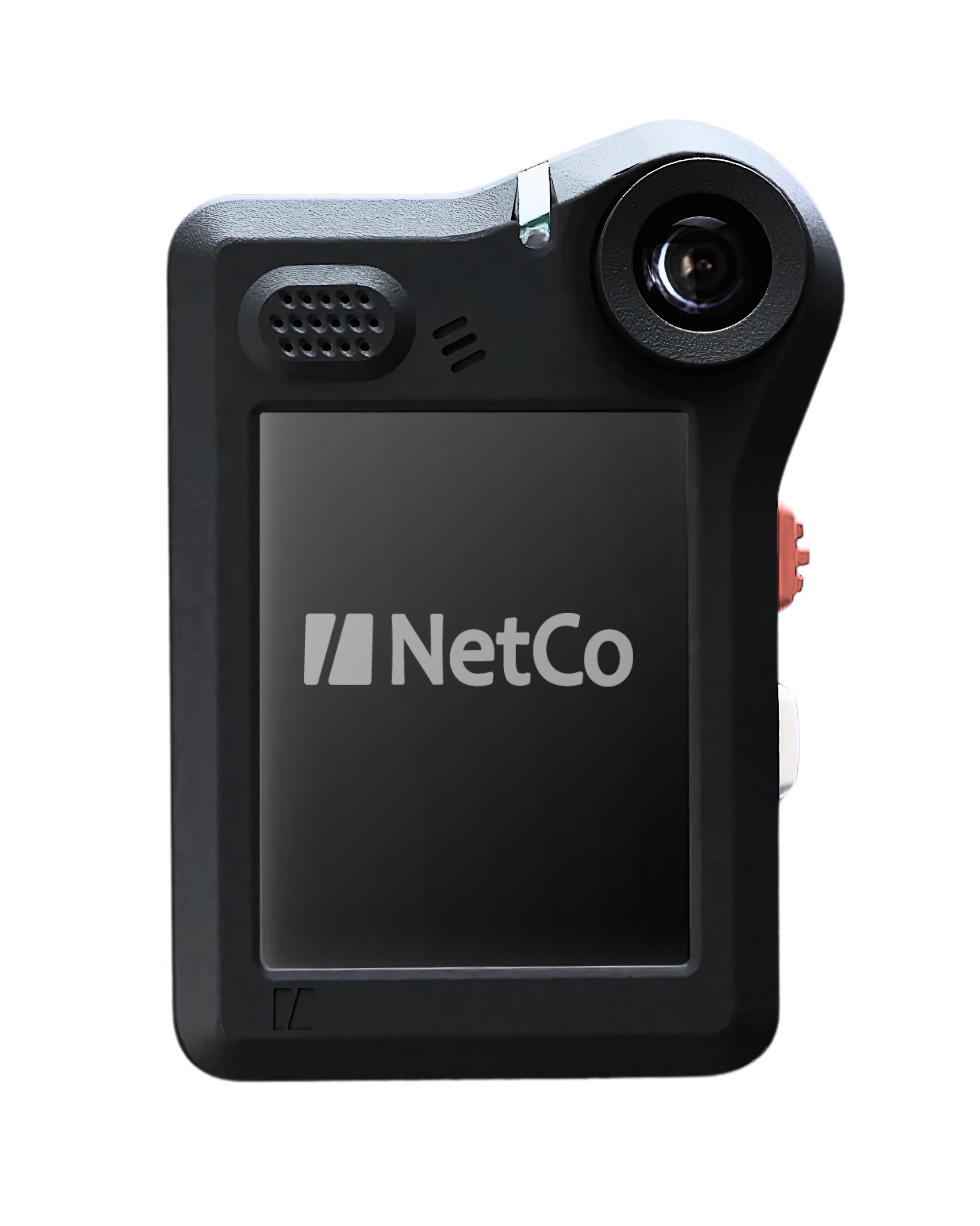 NetCo Body-Cam Pro – Screen mit Logo