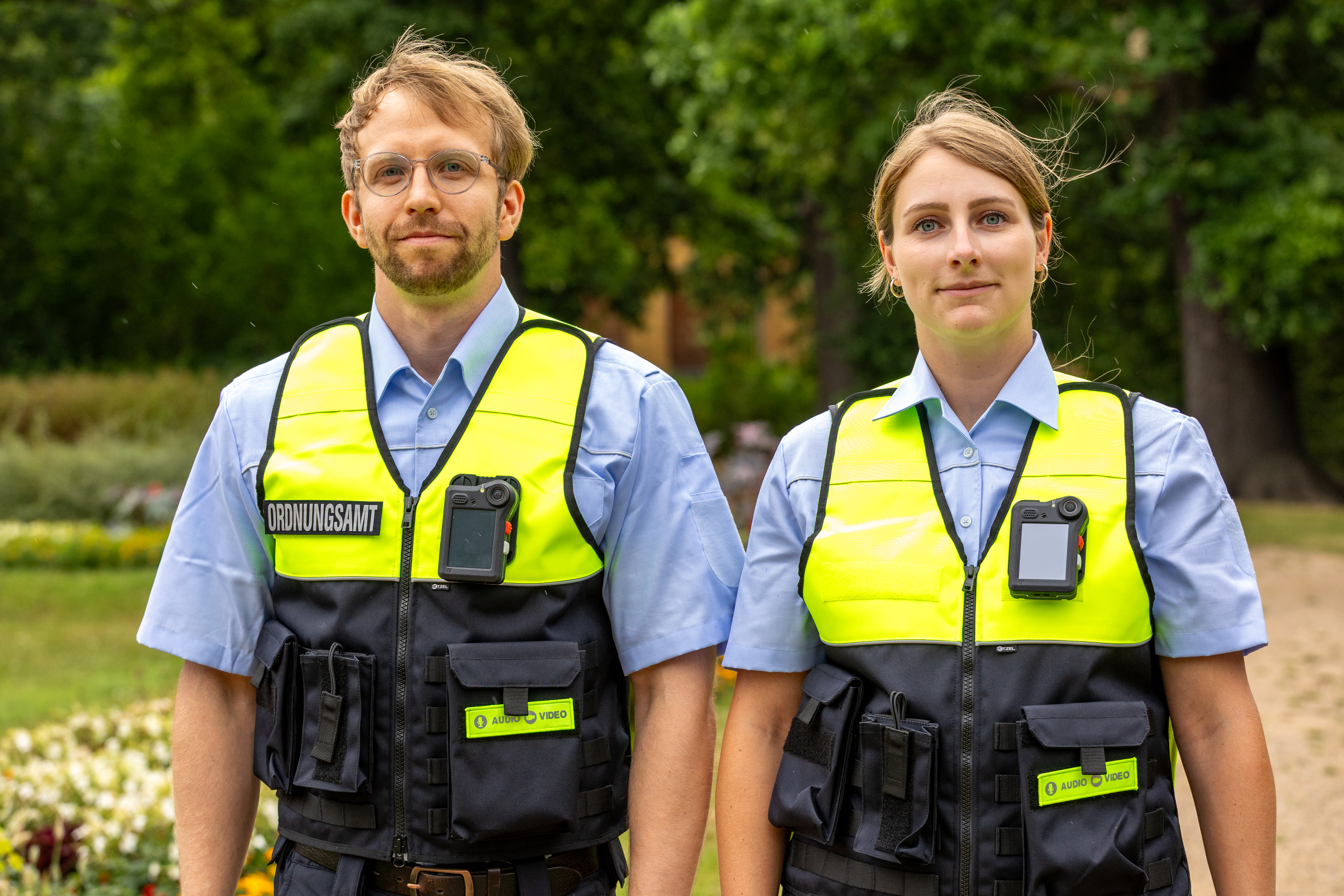 Ordnungsamt mit Body-Cam
