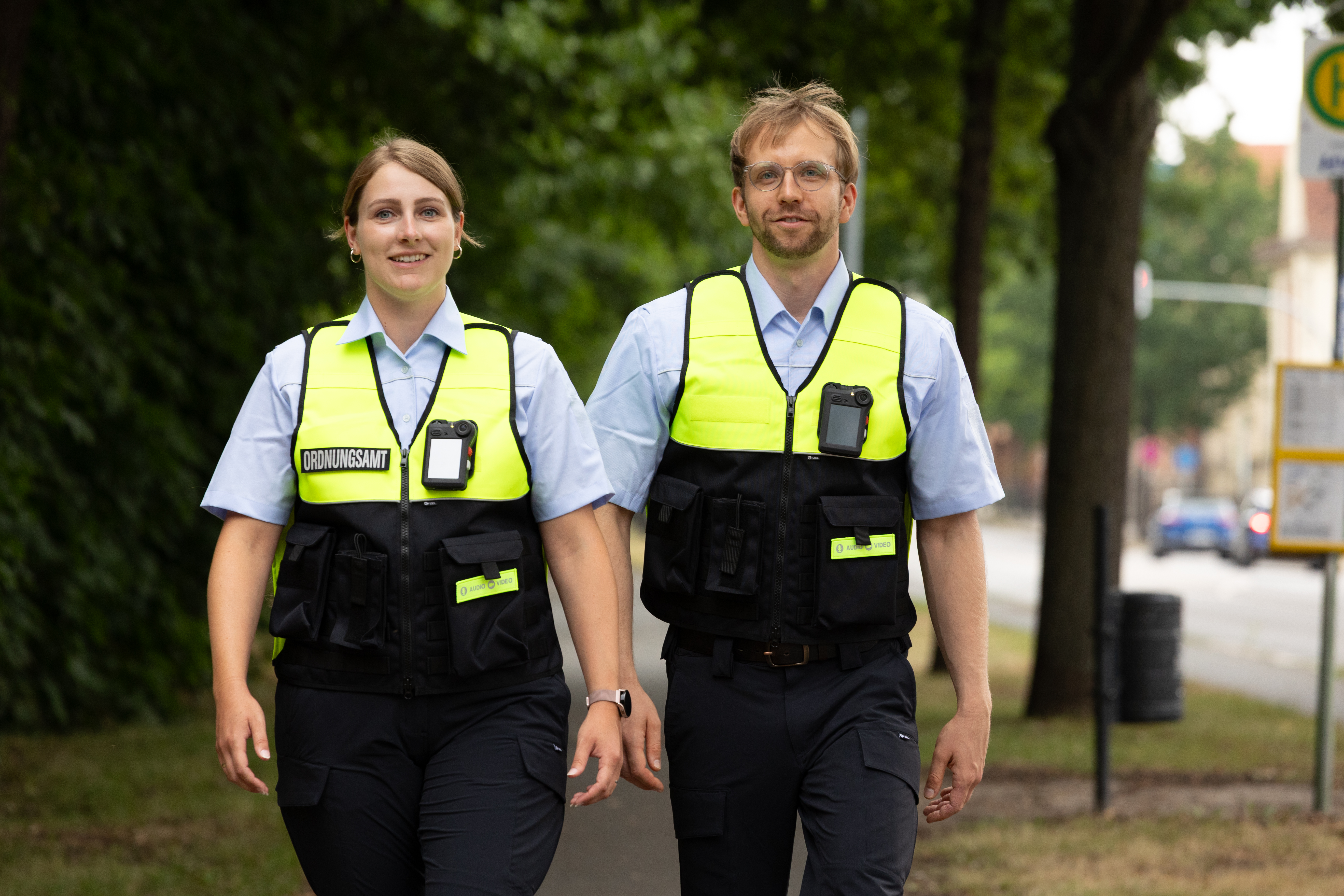 Ordnungsamt mit Body-Cam