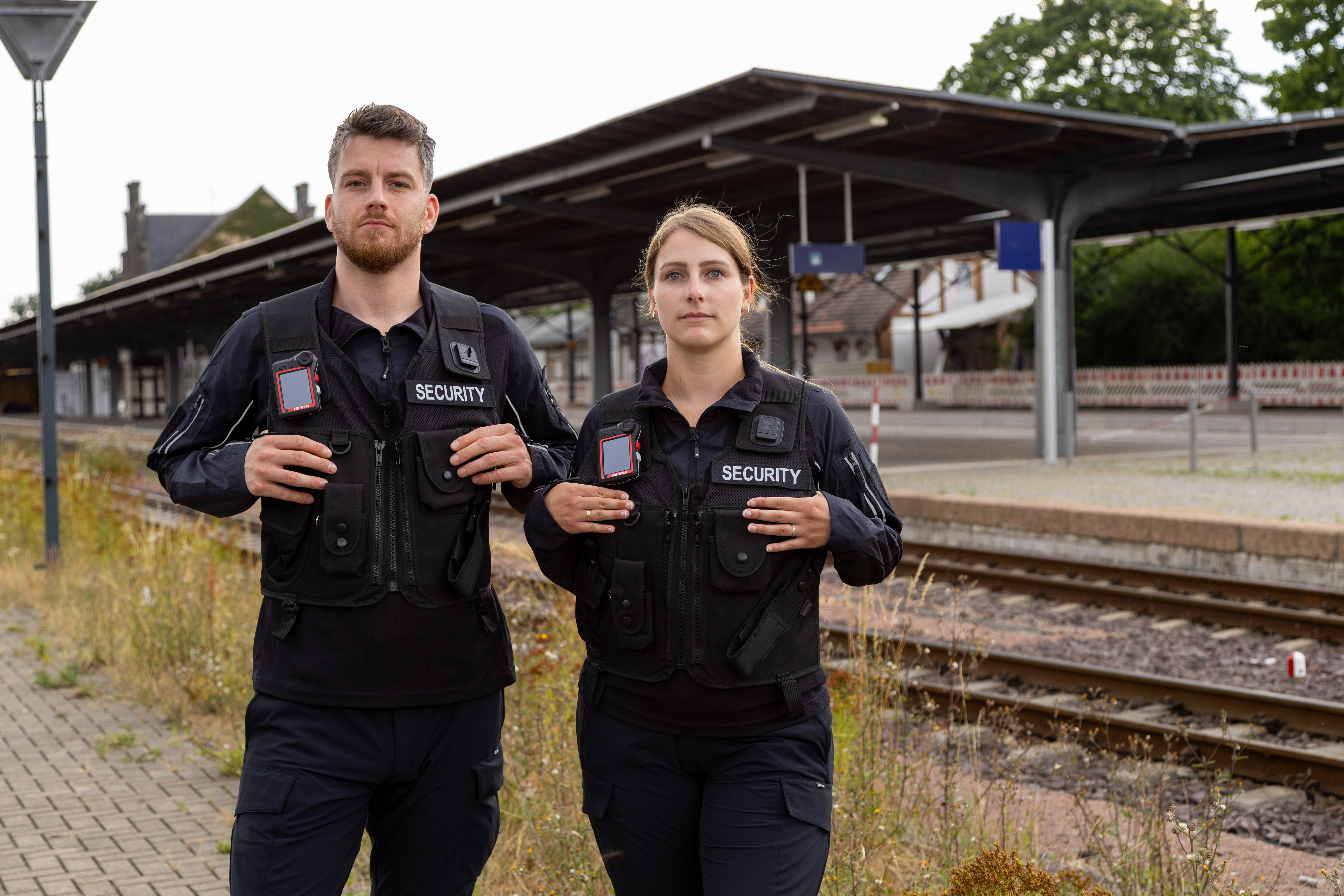 Security mit Body-Cam