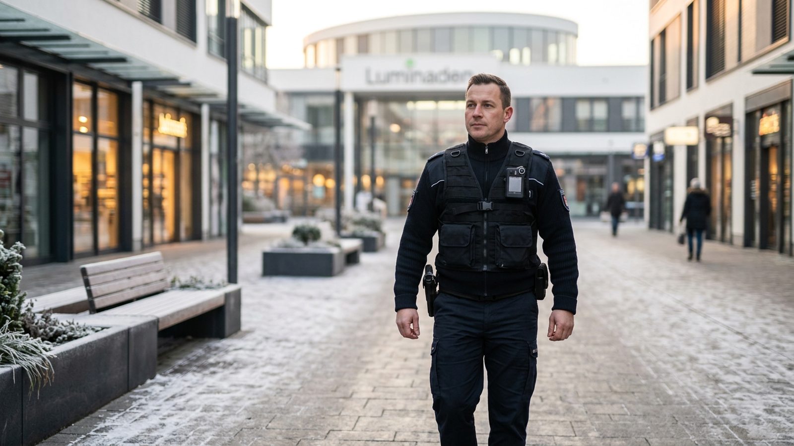 Ordnungsamt Leverkusen in Wiesdorf mit Body-Cam