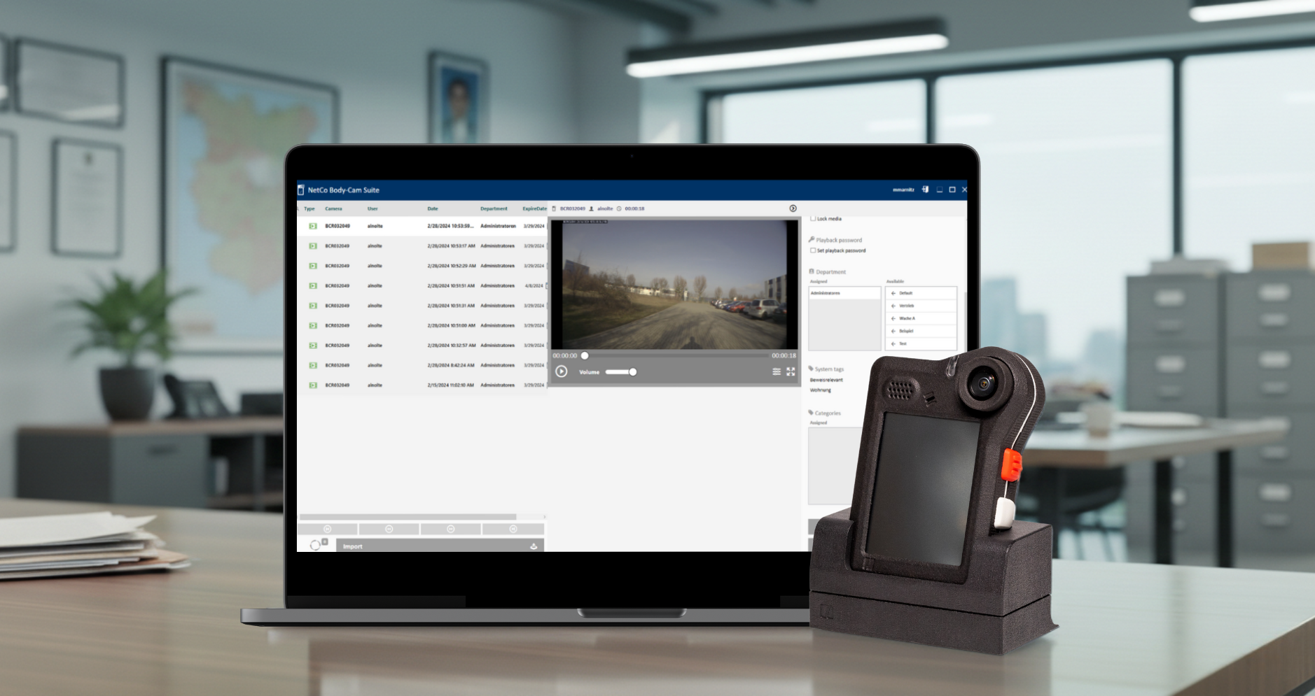 NetCo Body-Cam Suite